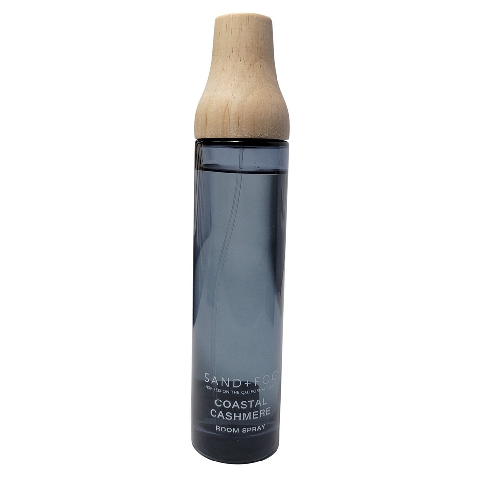 Sand + Fog Coastal Cashmere Room Spray 3.38 fl oz 100ml Home Fragrance Glass